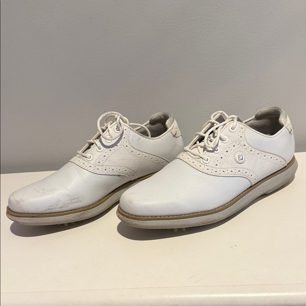 FootJoy Women's White Athletic Golf Shoes